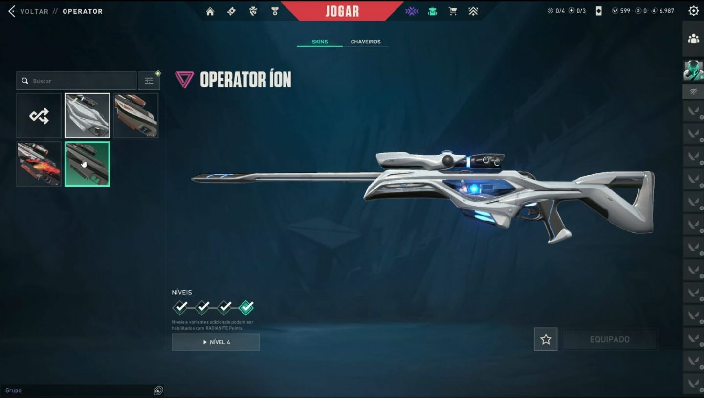 Conta valorant desde o Beta, mais de 2K em skins, ultimo elo ascendente 3