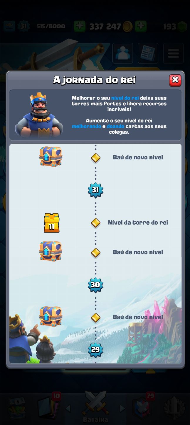 Conta de Clash arena 16 no preço pra quem quer subir mais rápido de nível