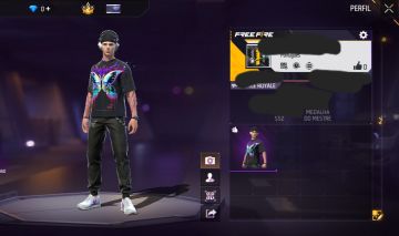 CONTA FF COM 1 SKIN VIBE METAMORFOSE (NO SEU EMAIL)