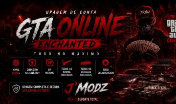 Up De Contas GtaV Enchanted (PC), Tudo no Maximo! MELHOR PREÇO!