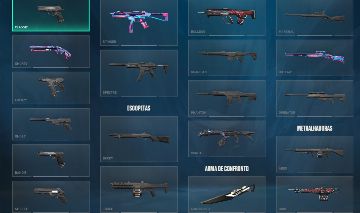 CONTA VALORANT + LOL COM SKINS