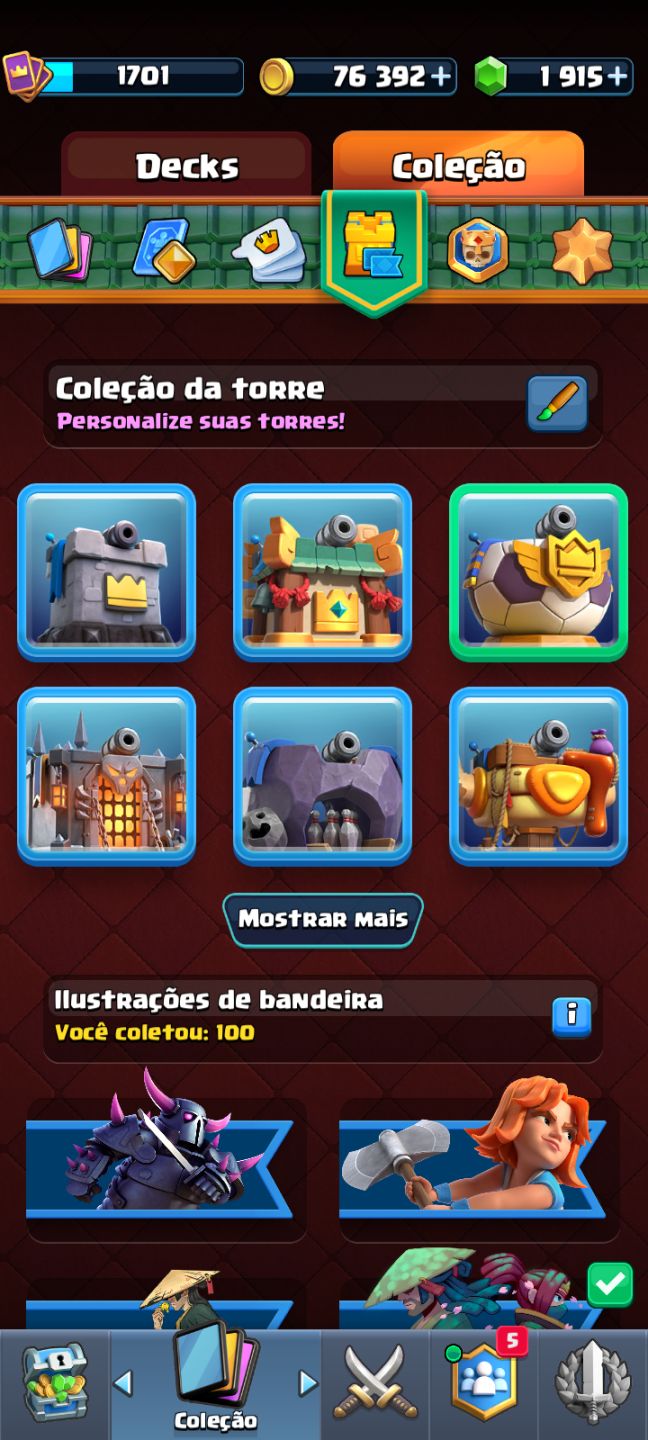 MINHA CONTA DE CLASH ROYALE PROFISSIONAL CRL 2025