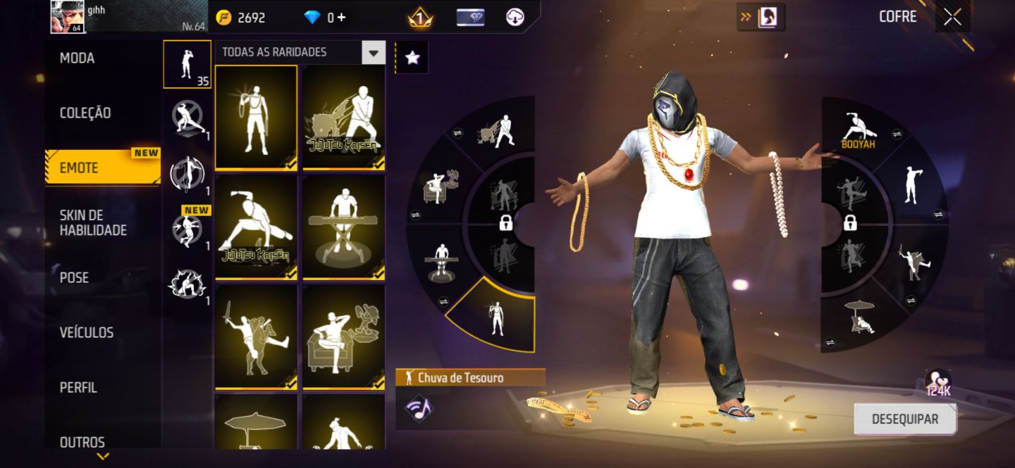 CONTA PARA NÃO INICIAR DO ZERO COM ITENS TOPS!