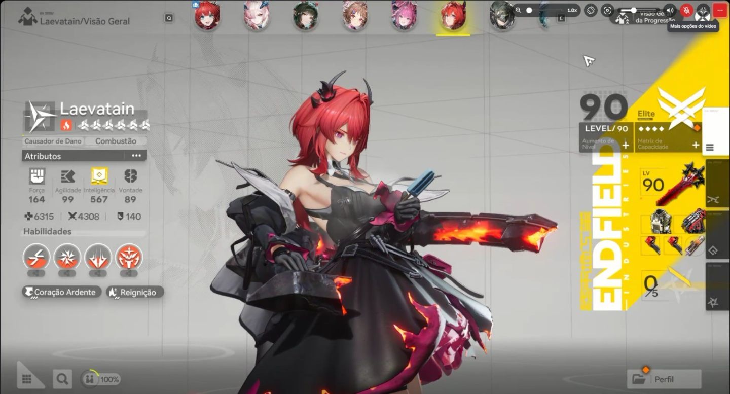 Arknights Endfield | Conta Endgame | Preço Negociável !!!