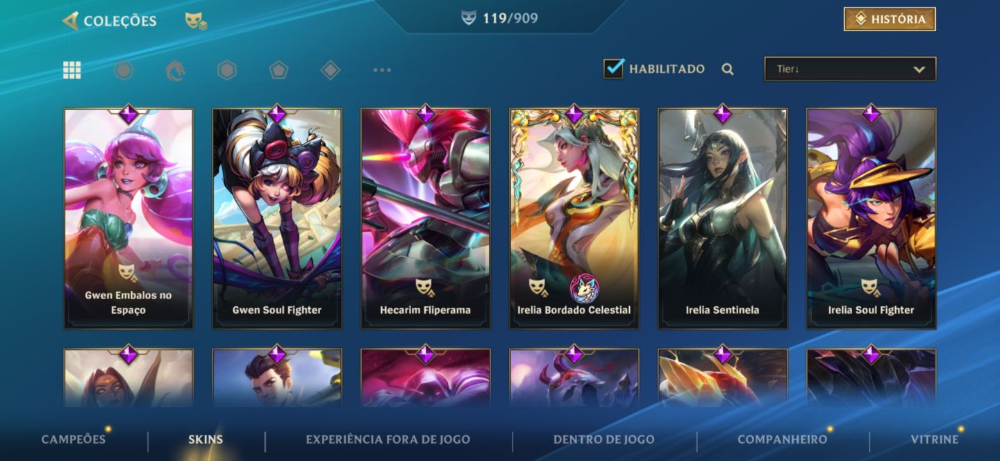 CONTA EX CHALLENGER WILD RIFT