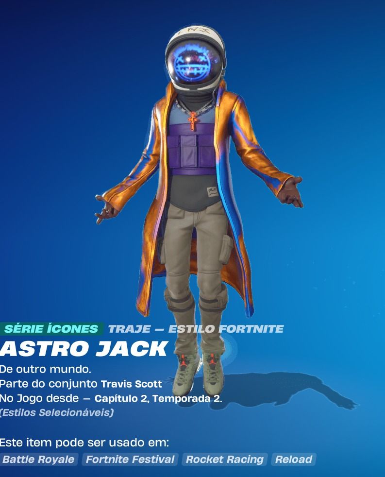 CONTA FORTNITE COM ITENS RAROS (MACHADO LEVIATHAN, TONY STARK E ETC)