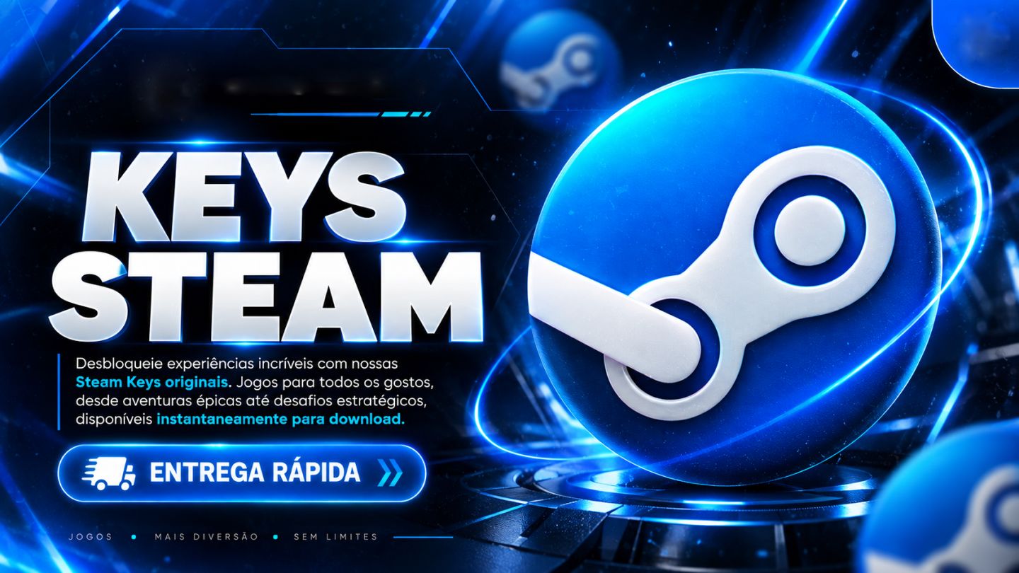 STEAM KEYS ALEATÓRIAS - JOGOS PAGOS | ENTREGA AUTOMÁTICA