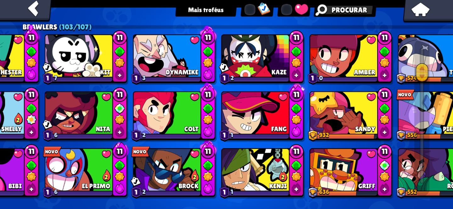 Conta de Brawl Stars