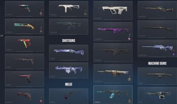 CONTA EX RADIANTE COM MUITAS SKINS!!!