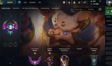 Conta LOL MESTRE + VAVA DIAMANTE (EX CHALLENGER, EX ASCENDENTE)