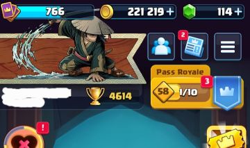 CONTA BOA DE CLASH ROYALE PRA SAIR LOGO !!!! ( COM RONIN )