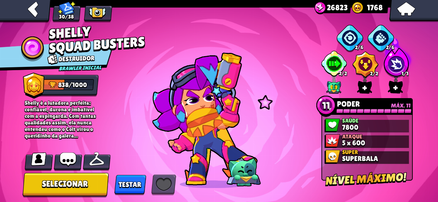 CONTA BRAWL STAR DE COLECIONADOR