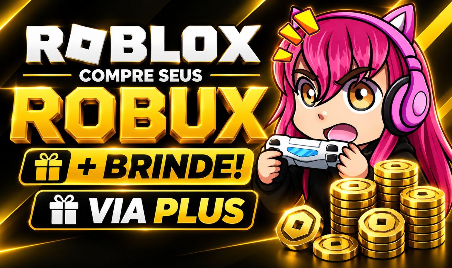 Robux a partir de 2 Via Gift 75% OFF + BRINDES
