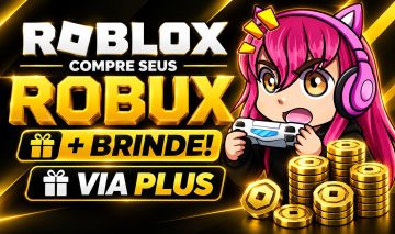 Robux a partir de 2 Via Gift 75% OFF + BRINDES