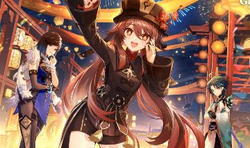 Conta de Genshin Impact com dois personagens 5 estrelas