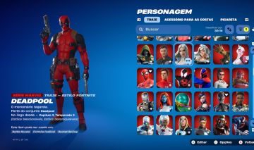 Conta Rara De Fortnite Conta com Kratos, machado Leviatã varias skins da marvel