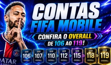 CONTA FC MOBILE À VENDA | ELENCO FORTE + ÓTIMOS JOGADORES | PRONTA PARA JOGAR