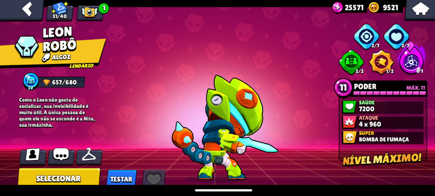 CONTA SUPER RARA BRAWL STARS 30K+ TROFÉUS