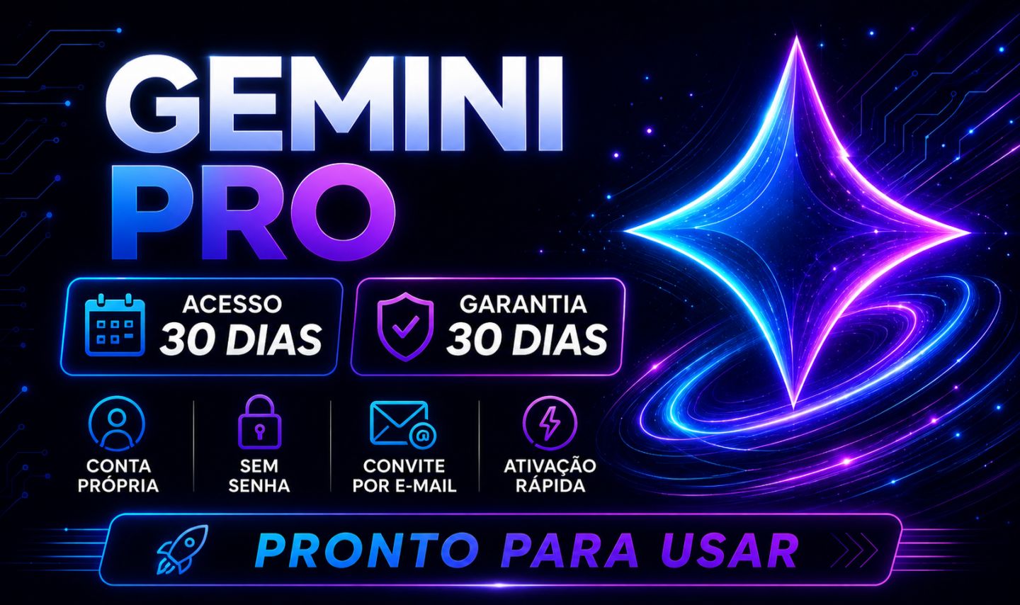 Gemini Pro | Acesso 30 Dias | Garantia 30 Dias | Conta Própria