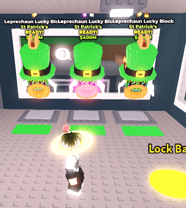 LUCKY BLOCK SECRETS , LEPHECHAUN , FESTIVE MAIS BARATA DO MERCADO !!!