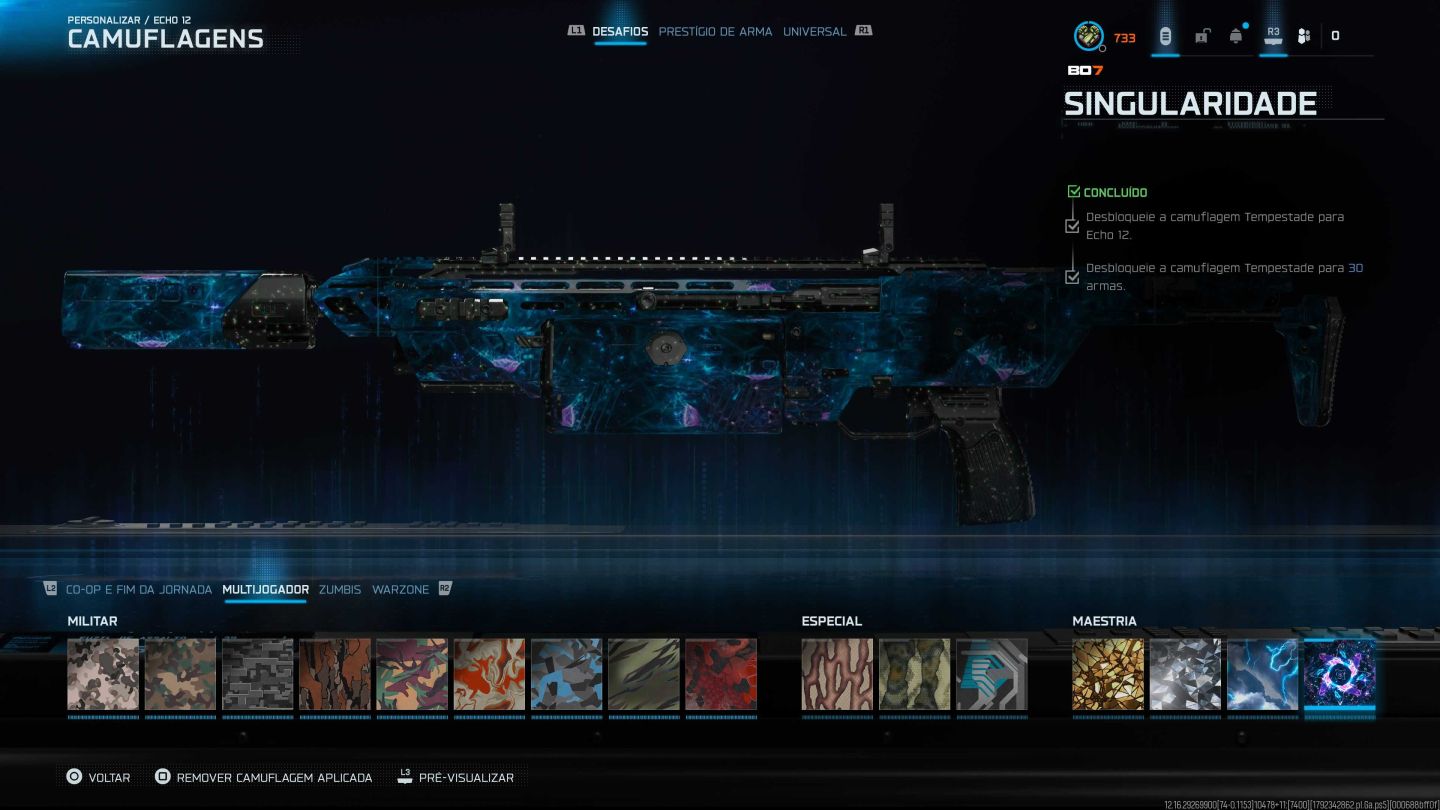 CONTA ENDGAME CALL OF DUTY: WARZONE / BO7 RANKED IRIDESCENTE