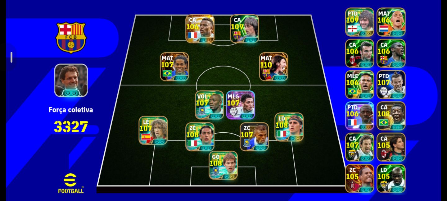 CONTA EFOOTBALL BRABA DEMAIS!