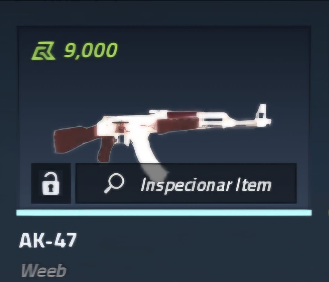 COUNTER BLOX | AK47 Weeb e itens Kimura's