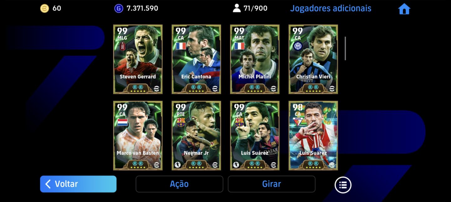 Conta Efootball Recheada Mobile