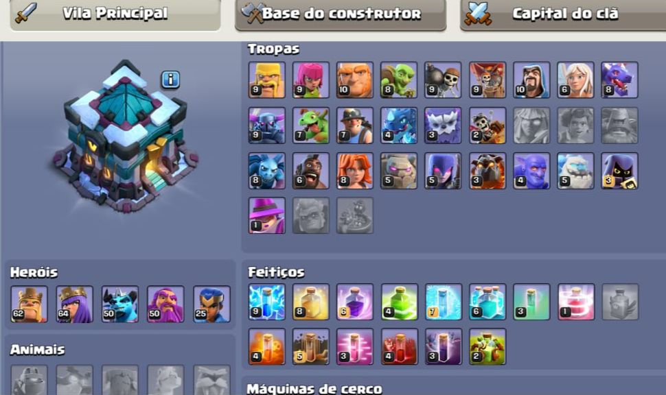 Cv 14, centro da vila 14 (Promoção) COC, clash os clans
