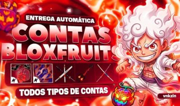 CONTAS BLOX FRUITS | ROBLOX (VARIOS TIPOS) V4, RAÇA, GD, SG, FRUTAS.