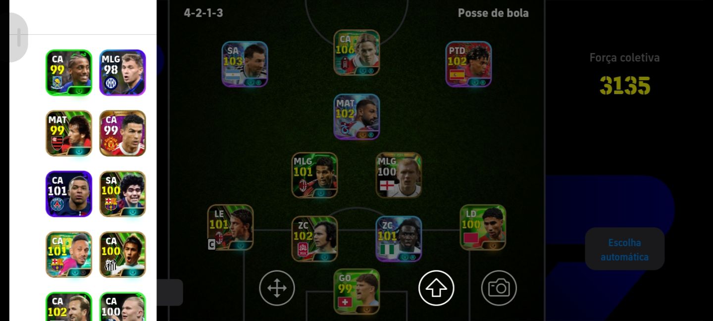 Conta Efootball com Fernando Torres Over 106 box rara