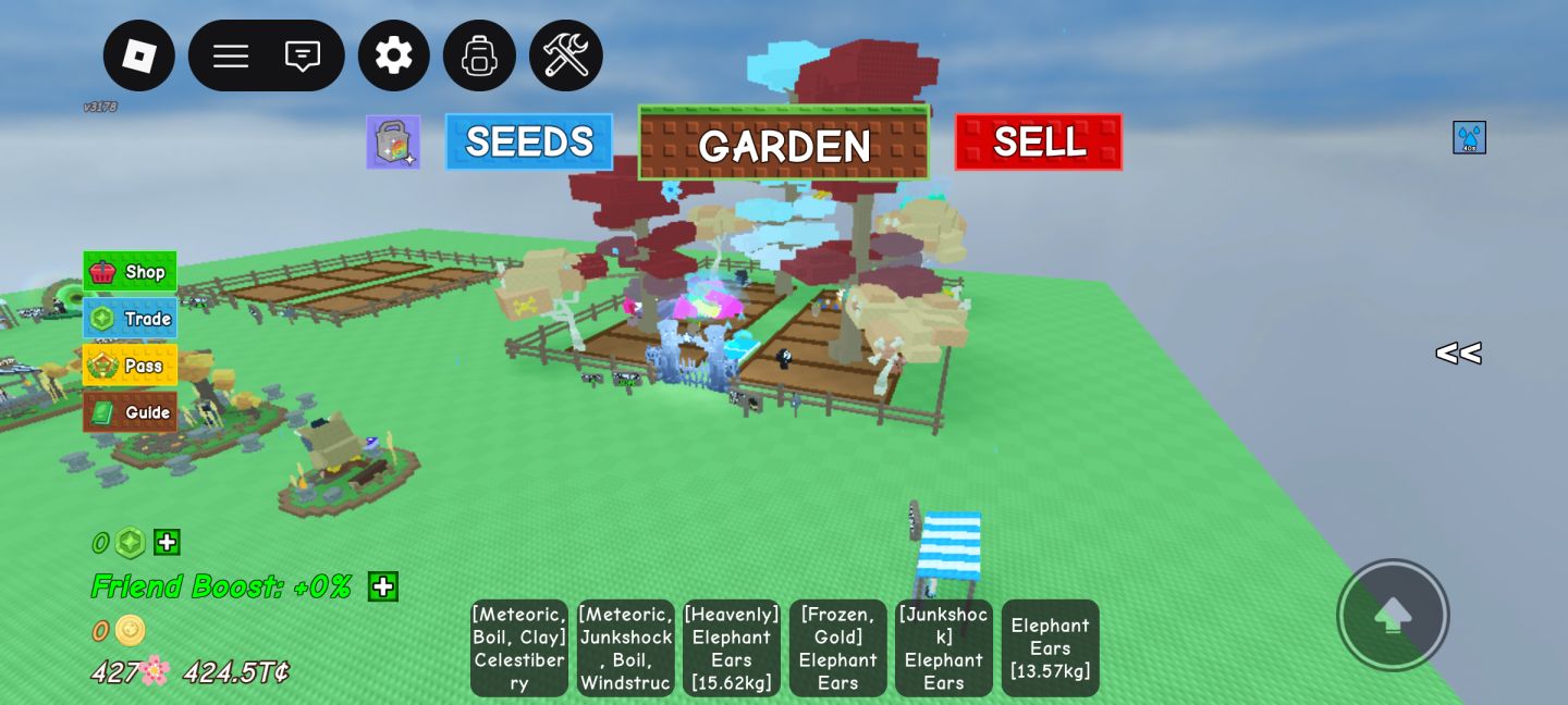 Conta Roblox Top , Skins , Blox Fruits , Grow a Garden 1 e 2 bem focados