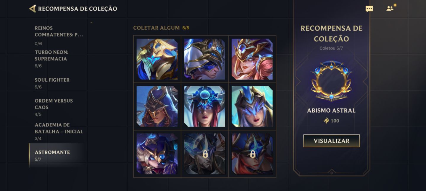 CONTA COM VÁRIAS SKINS GACHA | WILD RIFT | LOL