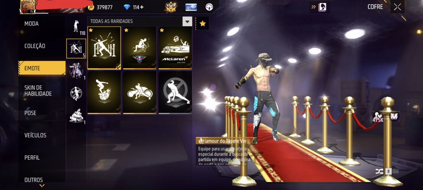 CONTA DE FREE FIRE PRIME 8 COM 4 ANGELICAIS E AVENTUREIRO