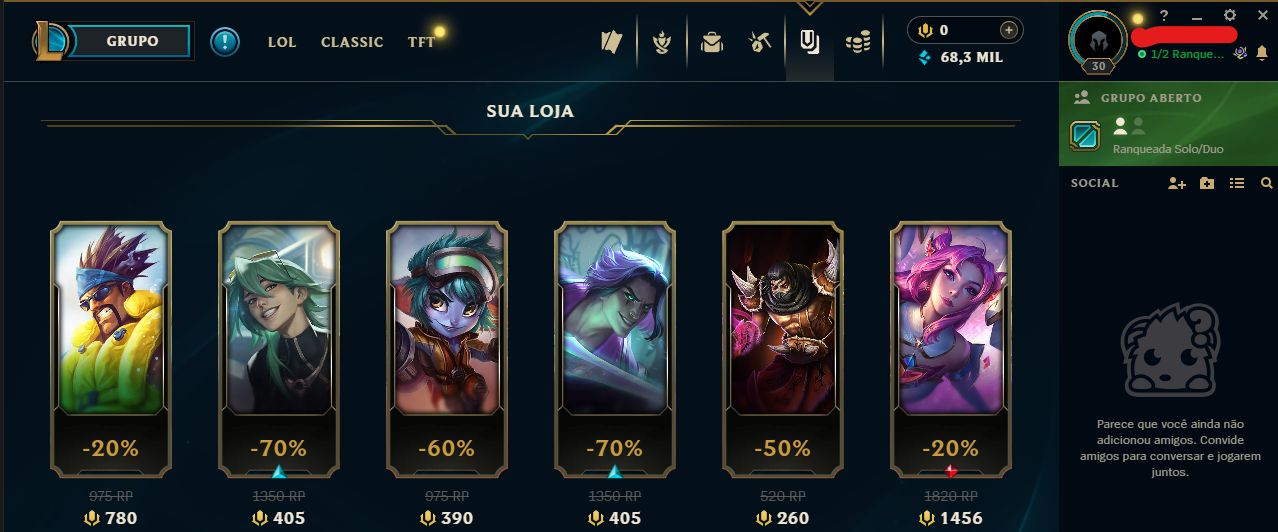 CONTA LEVEL 30 HANDLEVEL RANK PRATA 2