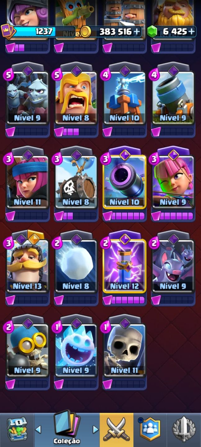 Conta Clash Royale 6700 troféus ARENA 16 AVANÇADA!!