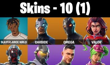 CONTA FORTNITE COM OMEGA, AGENTE CORRUPTO, FRESH E 1.000 V-BUCKS