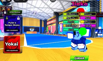 CONTA COM TSO JINKO LVL 129 NO VOLLEYBALL LEGENDS