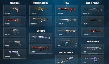 VANDAL GAIA, VANDAL SUBLIME E PHANTOM ONI E PASSES, SKIN DE TODAS AS ARMAS.