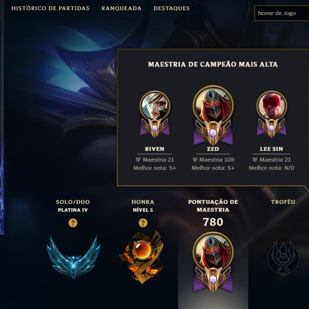 Conta de Valorant Com Champions + Conta de LOL 352 Skin !!!