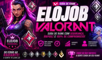 PROMOÇÃO ELOJOB/DUOBOOST VALORANT | SUBA DE RANK COM UM RADIANTE!