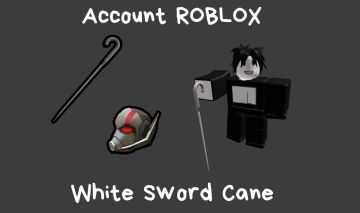 Conta Roblox 2016 com Toy Code White Sword Cane