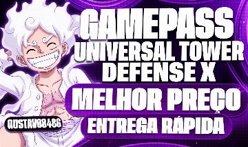Game Pass Universal Tower Defense - Entrega Rápida | Melhor Preço