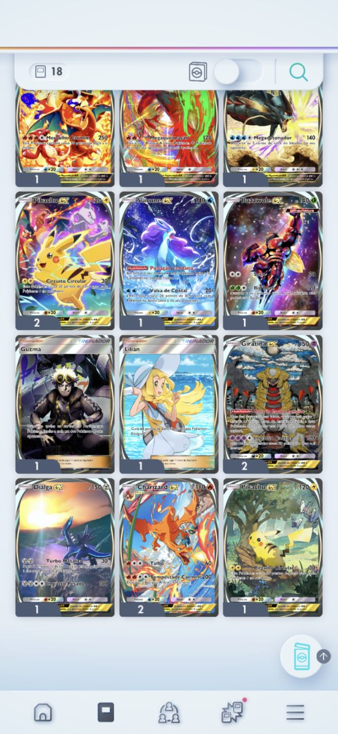 CONTA PREMIUM DE POKÉMON TCG POCKET - NÍVEL 58