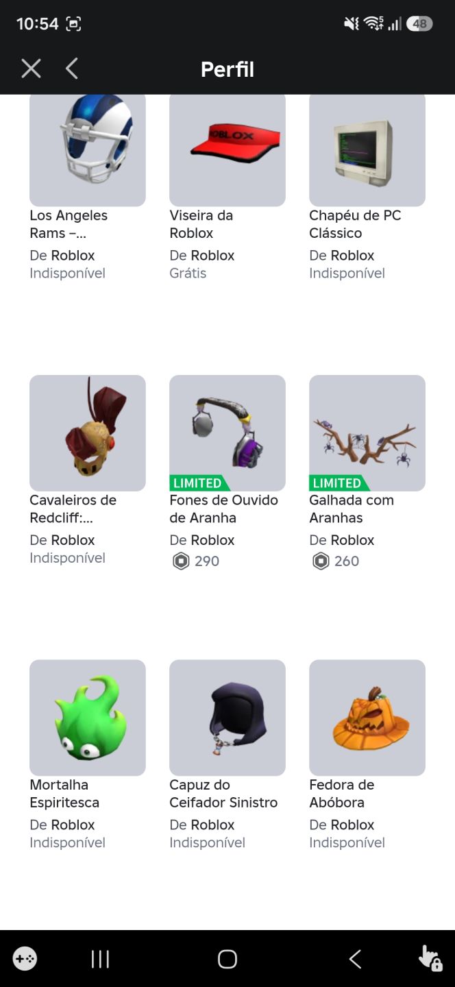 Conta Roblox 2018 Antiga | Itens Limitados (Full Acesso)