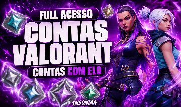 [PROMOÇÃO] CONTAS VALORANT ESCOLHA SEU RANK / FULL ACESSO
