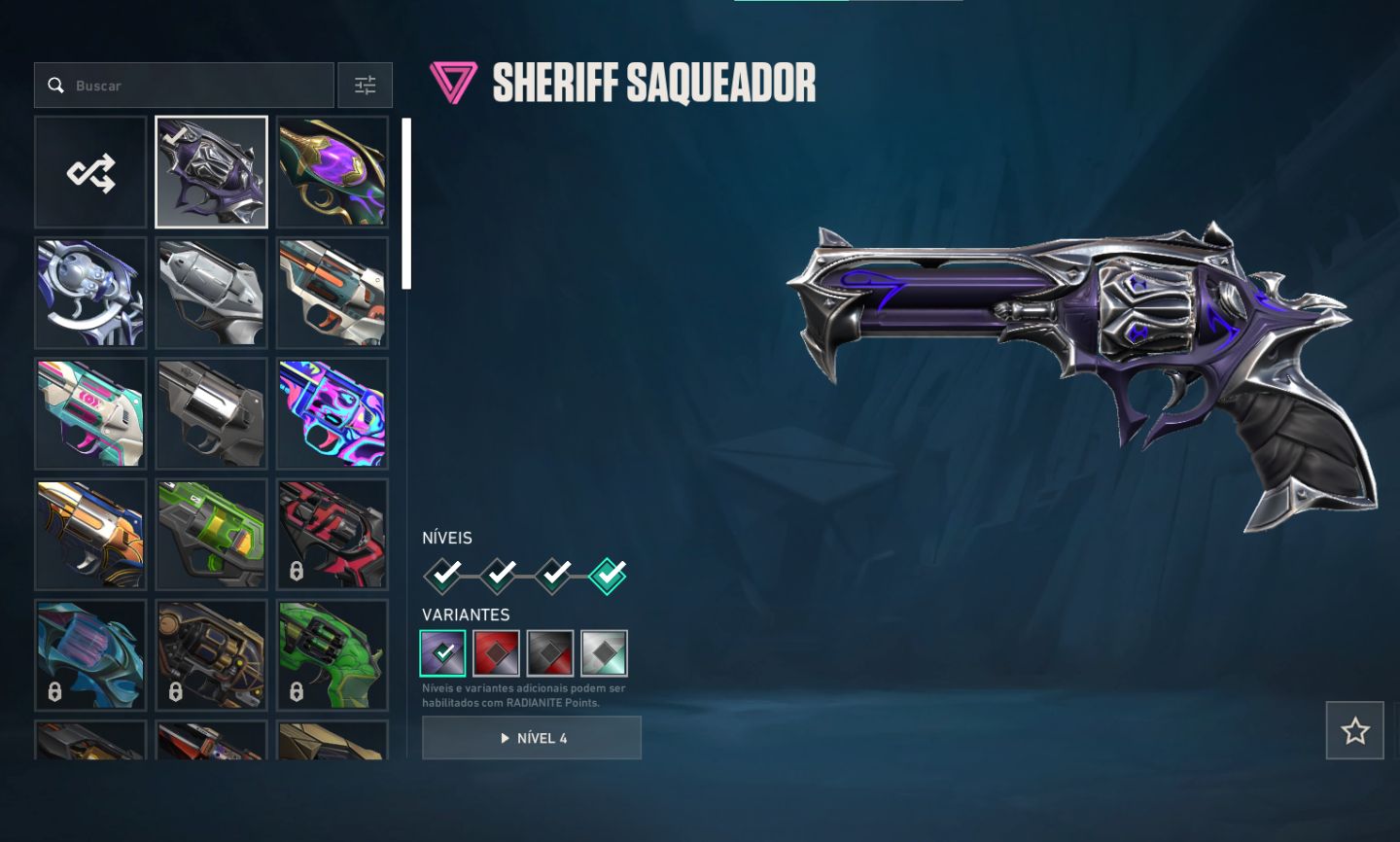 Conta de valorant com mais de 20 skins