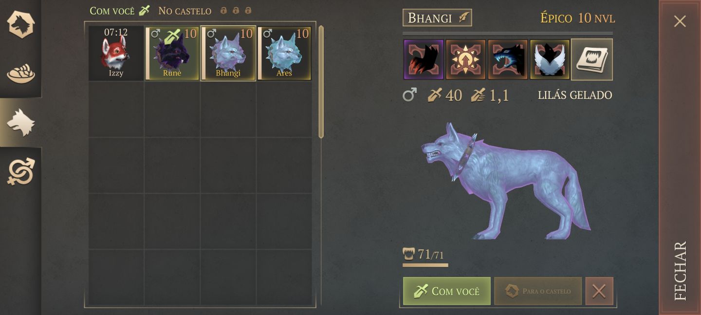 CONTA GRIM SOUL LVL MAX | 3 LOBOS ÉPICOS + 500 BAÚS LENDÁRIOS + RECURSOS TOP