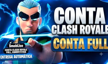 Conta Clash Royale | 48 Cartas Level 16 | 29 Evoluções | 8 Heróis