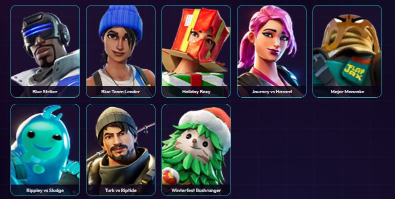 Conta com passe temporada 5, 6 e 7 e travis scott MAIS DE 90 SKINS - FULL ACESSO